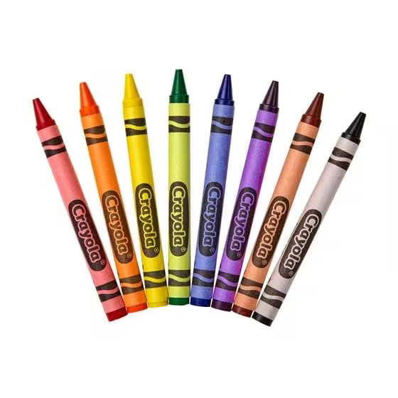 Bundle of 3 packs Crayola Classic Crayons 8 Count Kids Back to School Coloring Supplies | Non-Toxic Art Essentials for Classroom, Crafts & Creative Fun